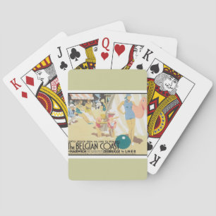 Jeu De Cartes Côte belge vintage