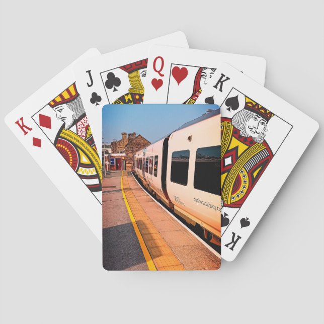 Jeu De Cartes Côté du train (dos)