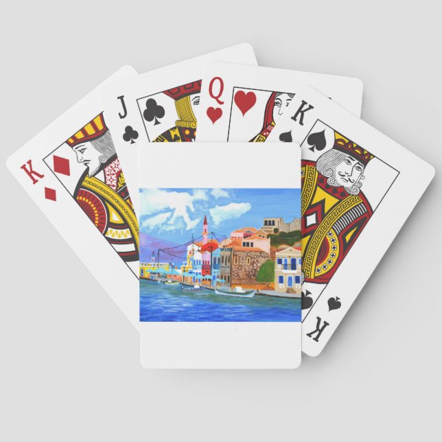 Jeu De Cartes Côte grecque (dos)