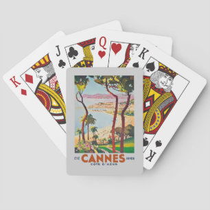 Jeu De Cartes Côte vintage d'Azur Cannes