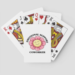 Jeu De Cartes Cotravailleur d'aide émotionnelle - Fête du travai