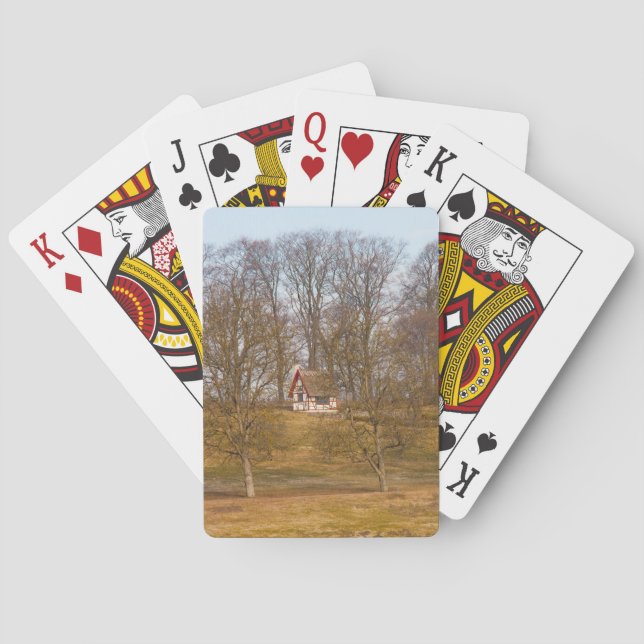 Jeu De Cartes Cottage forestier (dos)