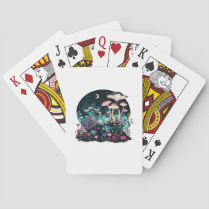 Jeu De Cartes Cottagecore et Salon de Champignons Goblincore Est