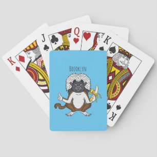 Jeu De Cartes Cotton Top Tamarin montoon est une illustration
