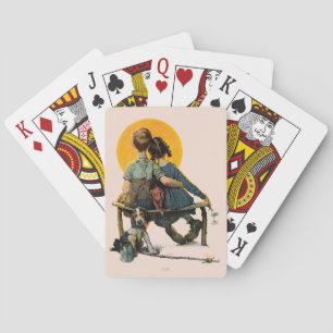 Jeu De Cartes Coucher de soleil