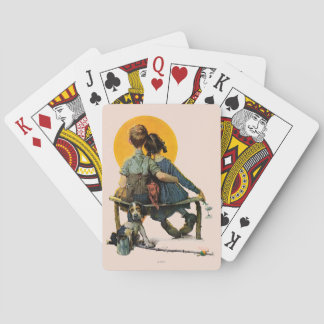 Jeu De Cartes Coucher de soleil