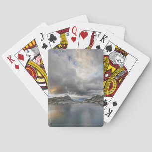Jeu De Cartes Coucher de soleil au lac Middle Nydiver Lake - Sie