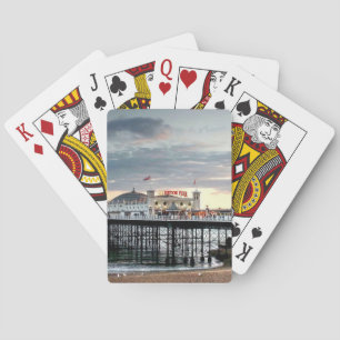 Jeu De Cartes Coucher de soleil de Brighton Pier