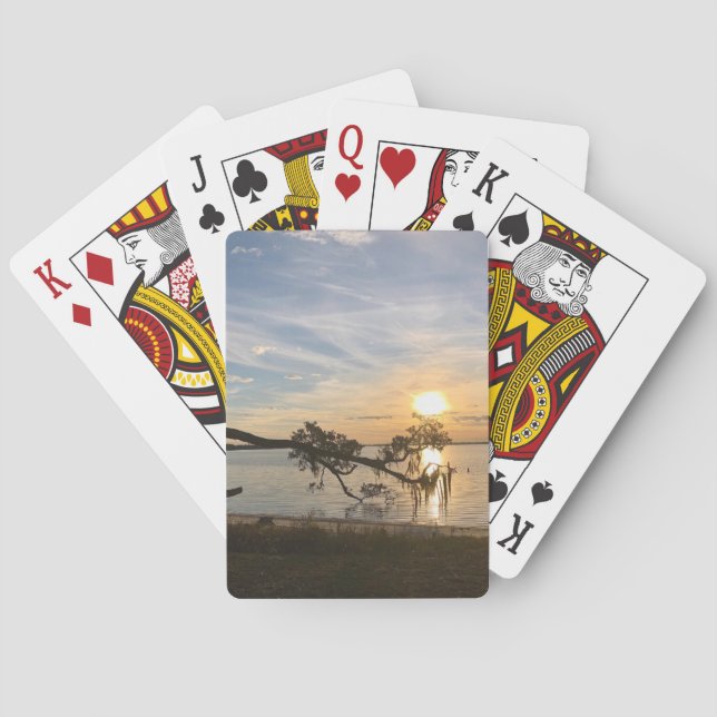 Jeu De Cartes Coucher de soleil sur East Bay (dos)
