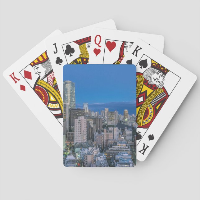 Jeu De Cartes Coucher de soleil sur l'horizon (dos)