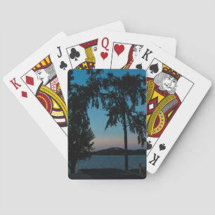 Jeu De Cartes Coucher de soleil sur Table Rock