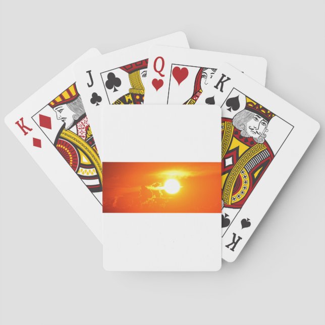 Jeu De Cartes coucher du soleil 3 (dos)