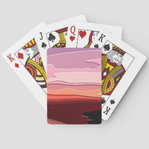 JEU DE CARTES COUCHERS DE SOLEIL