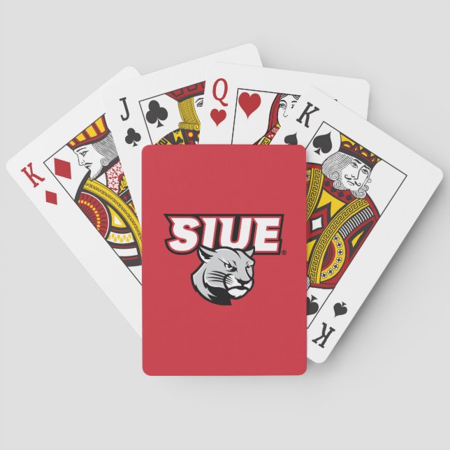 Jeu De Cartes Cougars de SIUE (dos)
