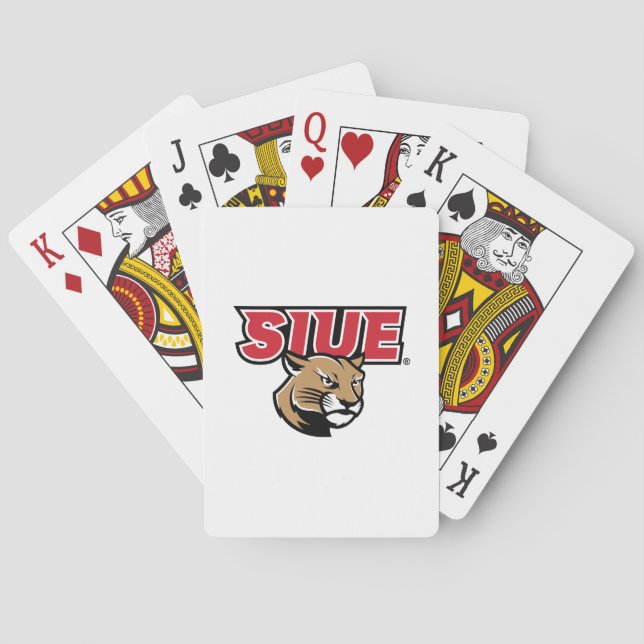 Jeu De Cartes Cougars de SIUE (dos)