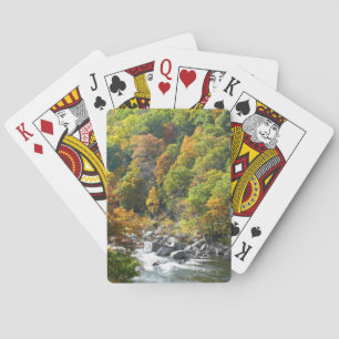 Jeu De Cartes Couleur d'automne dans le parc d'état d'Ohiopyle