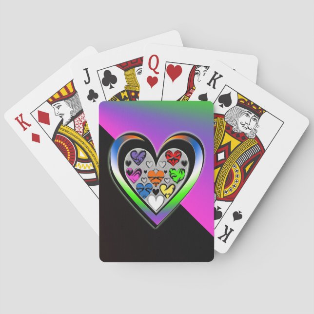 Jeu De Cartes Couleurs d'amour (dos)