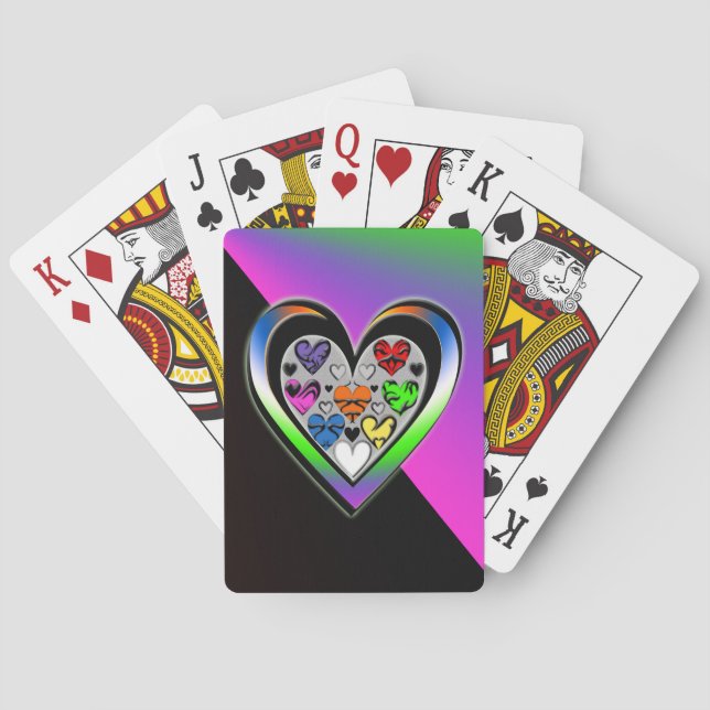 Jeu De Cartes Couleurs d'amour (dos)
