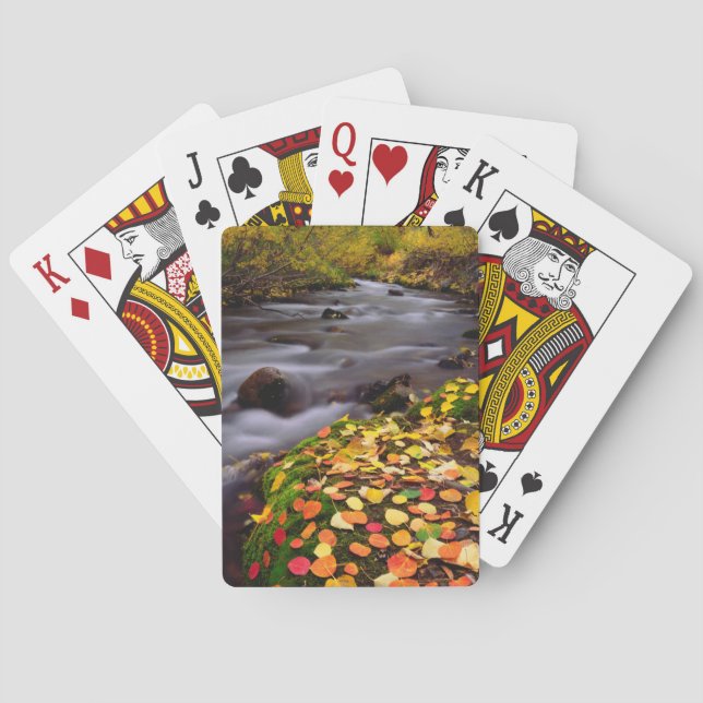 Jeu De Cartes Couleurs d'automne le long de McGee Creek (dos)