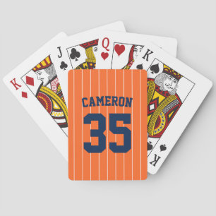 Jeu De Cartes Couleurs entièrement modifiables Bande de baseball