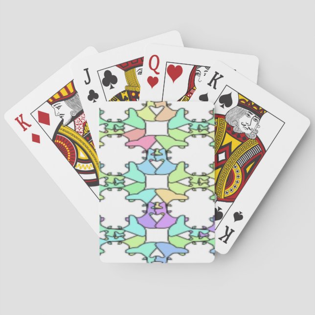 JEU DE CARTES COULEURS PASTEL (dos)