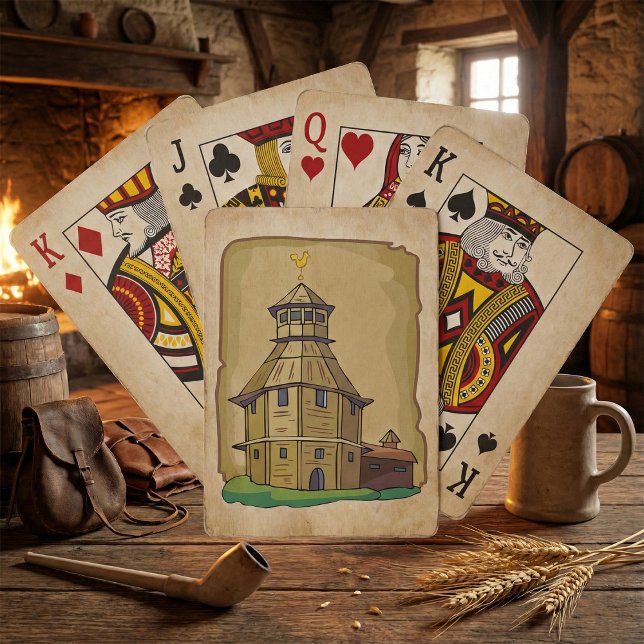 Jeu De Cartes Country Barn House (Créateur téléchargé)