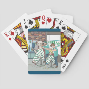 Jeu De Cartes Coupe de cheveux d'alpaca