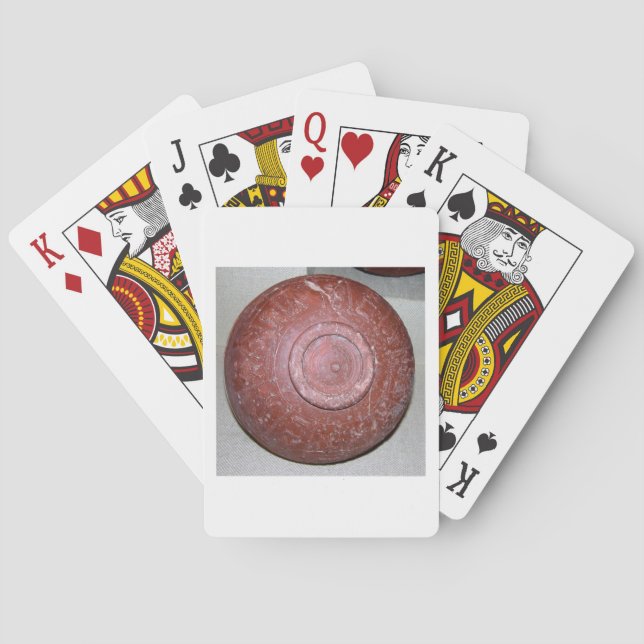 Jeu De Cartes Coupe Dragondorff, vers 150 av. J.-C. (poterie) (dos)