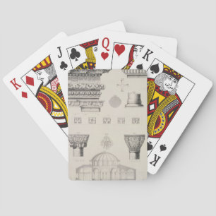 Jeu De Cartes Coupe transversale et détails architecturaux de Ku