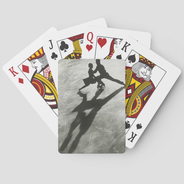 Jeu De Cartes Couple de patineurs (dos)