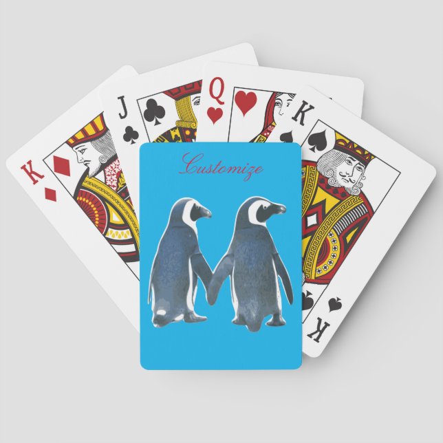 Jeu De Cartes Couple de pingouin Inséparable Thunder_Cove (dos)