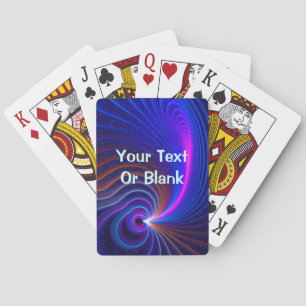 Jeu De Cartes Courbe De L'Espace