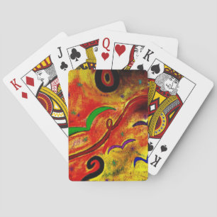 Jeu De Cartes Courbes de perroquet