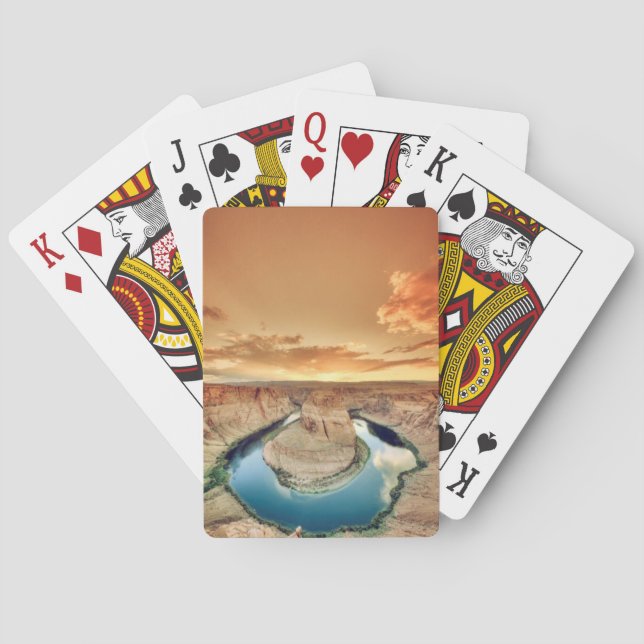 Jeu De Cartes Courbure en fer à cheval Caynon (dos)