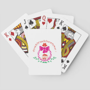 Jeu De Cartes couronne de Noël