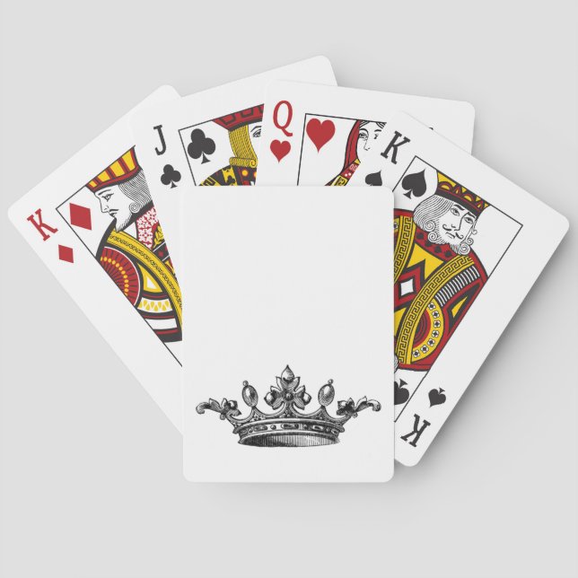 Jeu De Cartes Couronne vintage (dos)