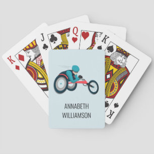 Jeu De Cartes Course en fauteuil roulant