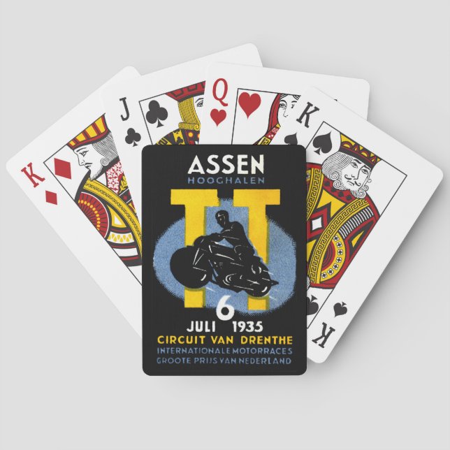 Jeu De Cartes Course Internationale De Moto 1935 (dos)