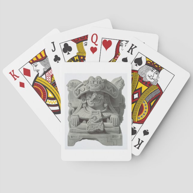 Jeu De Cartes Couteau utilisé pour couper le coeur du sacrifice (dos)