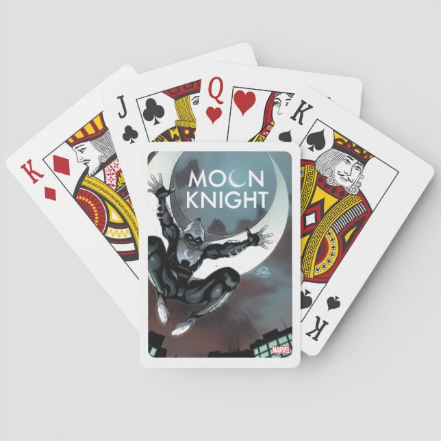 Jeu De Cartes Couvercle Lune Knight (dos)