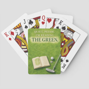 Jeu De Cartes Couvre Golf drôle pour golfeur