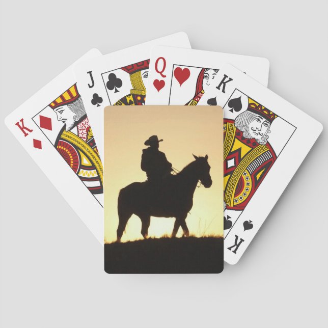 Jeu de cartes Cowboy (dos)