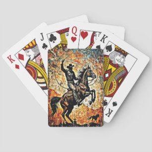 JEU DE CARTES COWBOY
