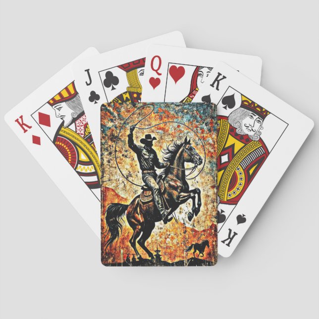 JEU DE CARTES COWBOY (dos)