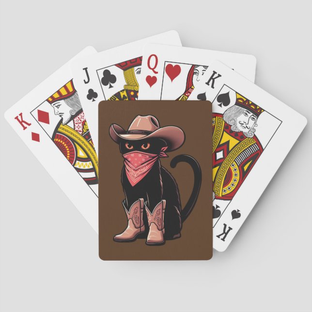 Jeu De Cartes Cowboy (dos)