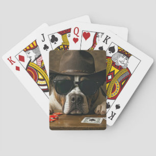 Jeu De Cartes Cowboy Country Occidental Pitbull Poker
