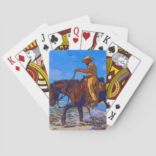 Jeu De Cartes Cowboy monté