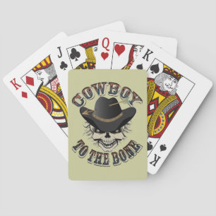 Jeu De Cartes Cowboy Skull