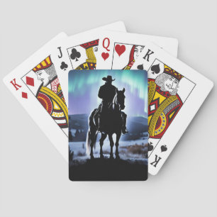 Jeu De Cartes Cowboy Western Country Aurores Boréales