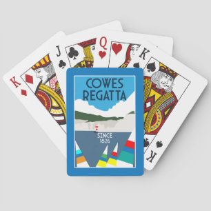 Jeu De Cartes Cowes île de Wight Yacht Regatta